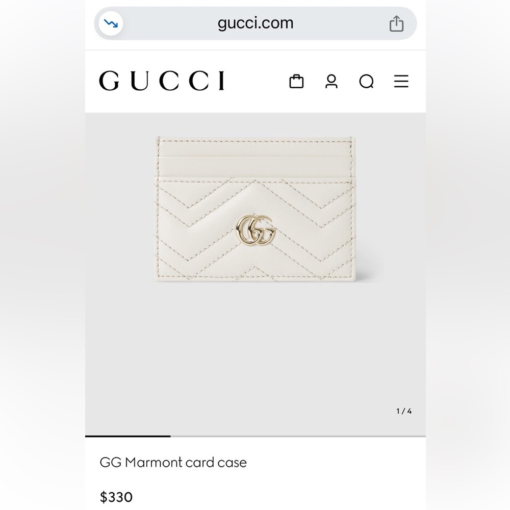 Gucci GG Marmont Card Case - NWT
Box, Bag, Dust Bag, Cards, & Ribbon included - Picture 15 of 15